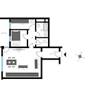 Schoenes 2-zimmer Mit Balkon Inklusive Pkw Stellplatz Apartman *